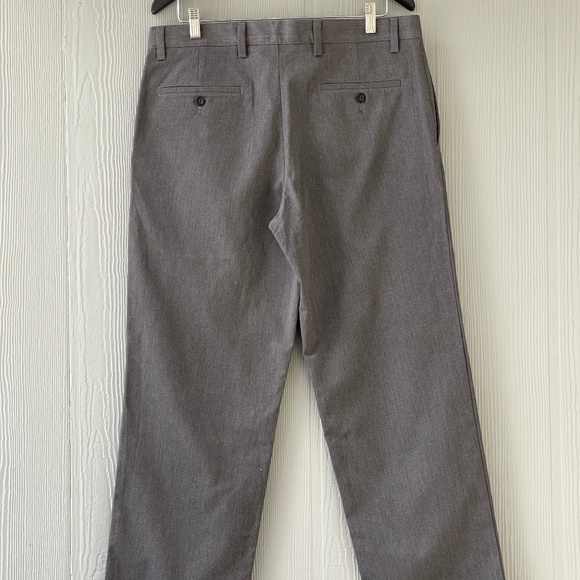 Dockers Men's Dress Plants Straight Fit Size 36x30 Gray - Picture 2 of 9